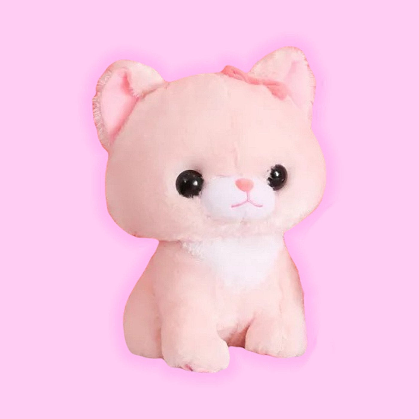 omgkawaiii 🐰 Land Animals Plushies Pink / 30 CM Kawaii Sitting Cat Plush Toy