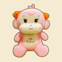 omgkawaiii 🐰 Land Animals Plushies Pink / 40 CM Soft Monkey Stuffed Animal Plush Toy