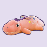 omgkawaiii 🐰 Land Animals Plushies Pink / 85 CM Large Colored Dinosaur Pillow Soft Stuffed Plush Toy