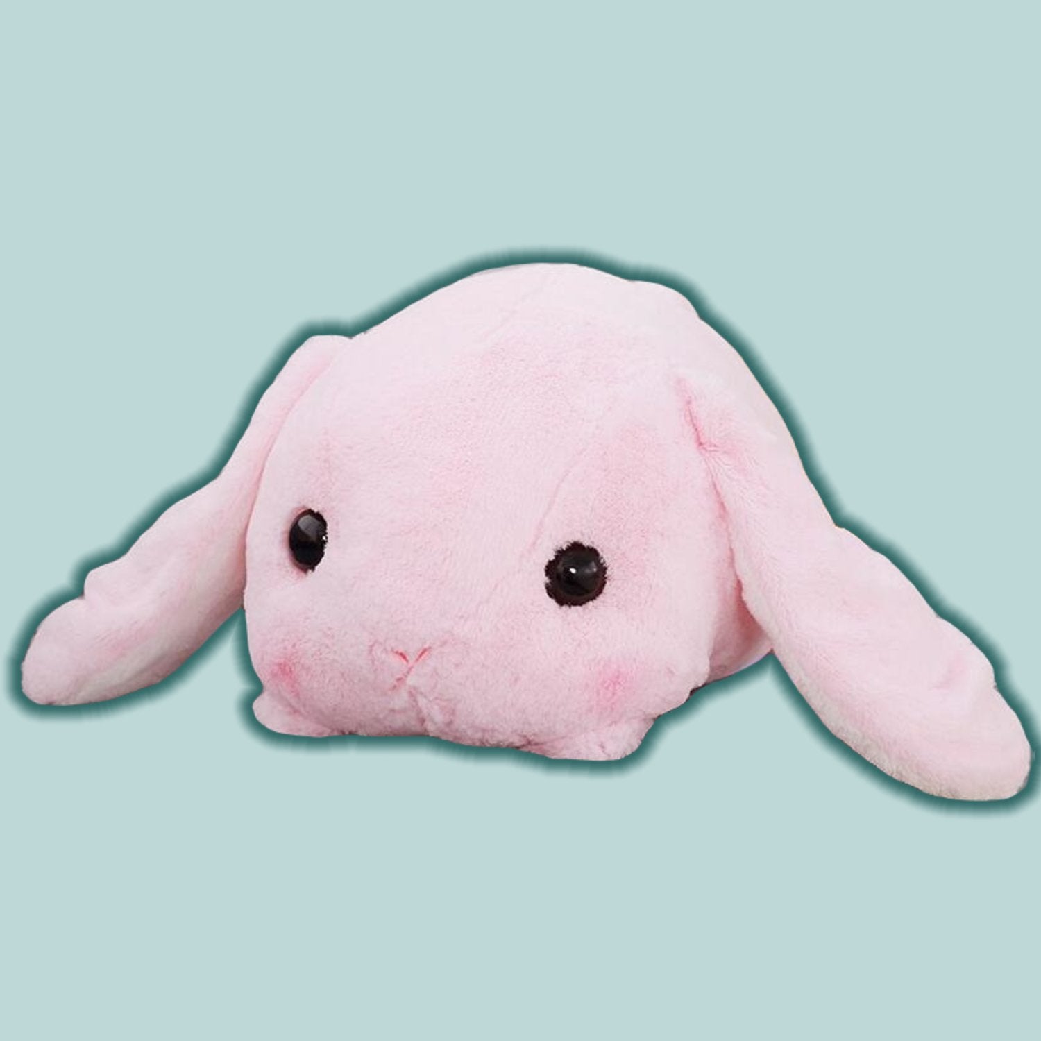 Big pink hot sale stuffed bunny