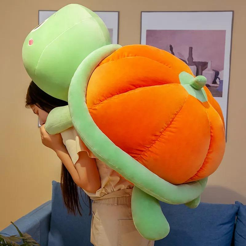 omgkawaiii 🐰 Land Animals Plushies Pumpkin Shell turtle plush toy