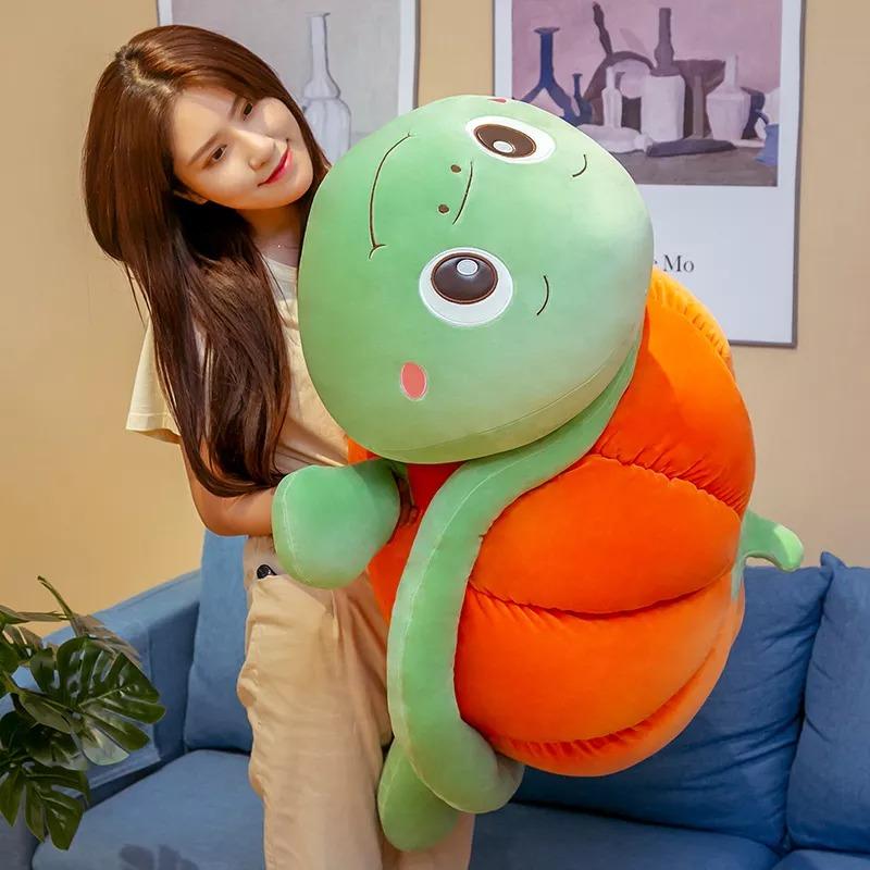 omgkawaiii 🐰 Land Animals Plushies Pumpkin Shell turtle plush toy