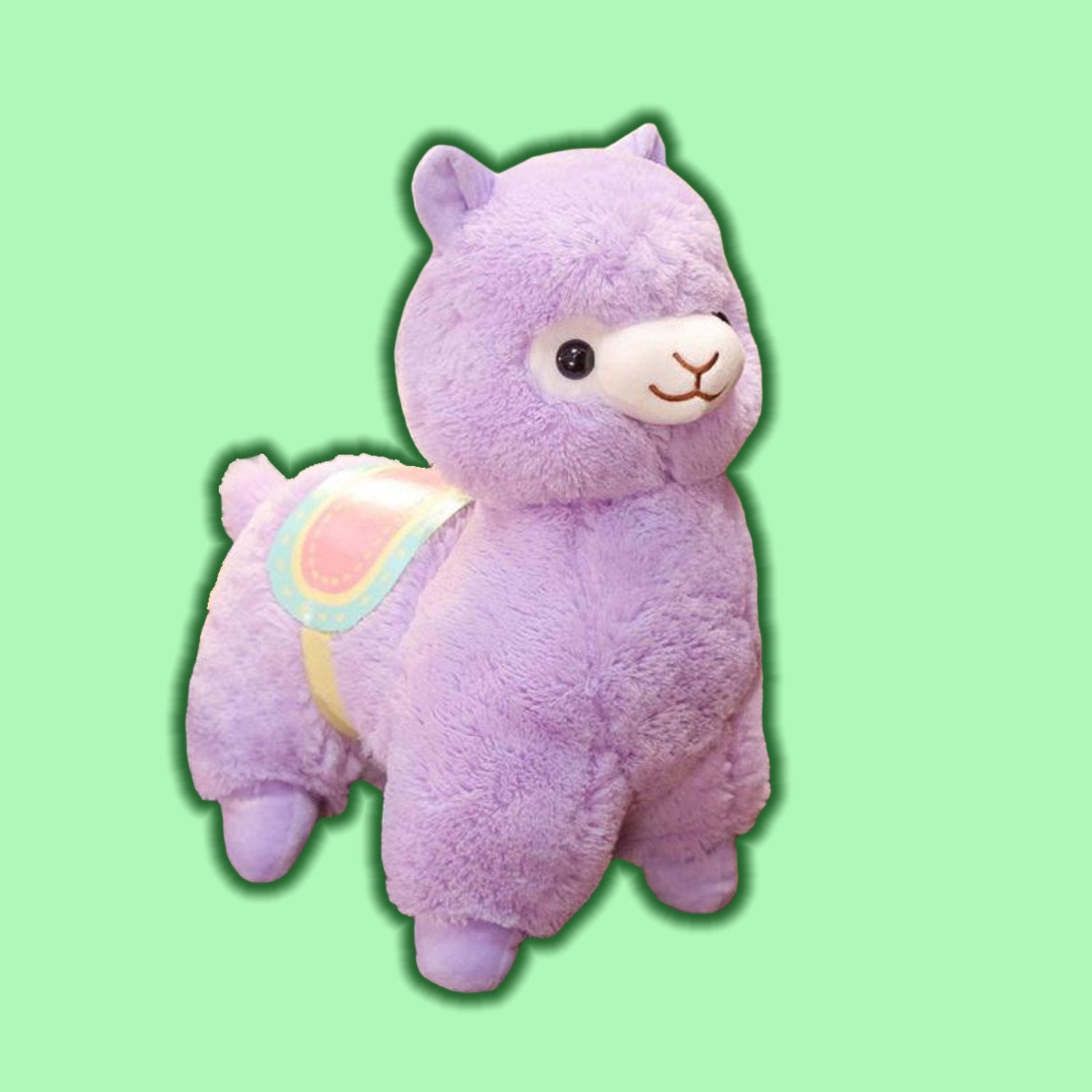 Lamb Purple Alpaca Doll Plush