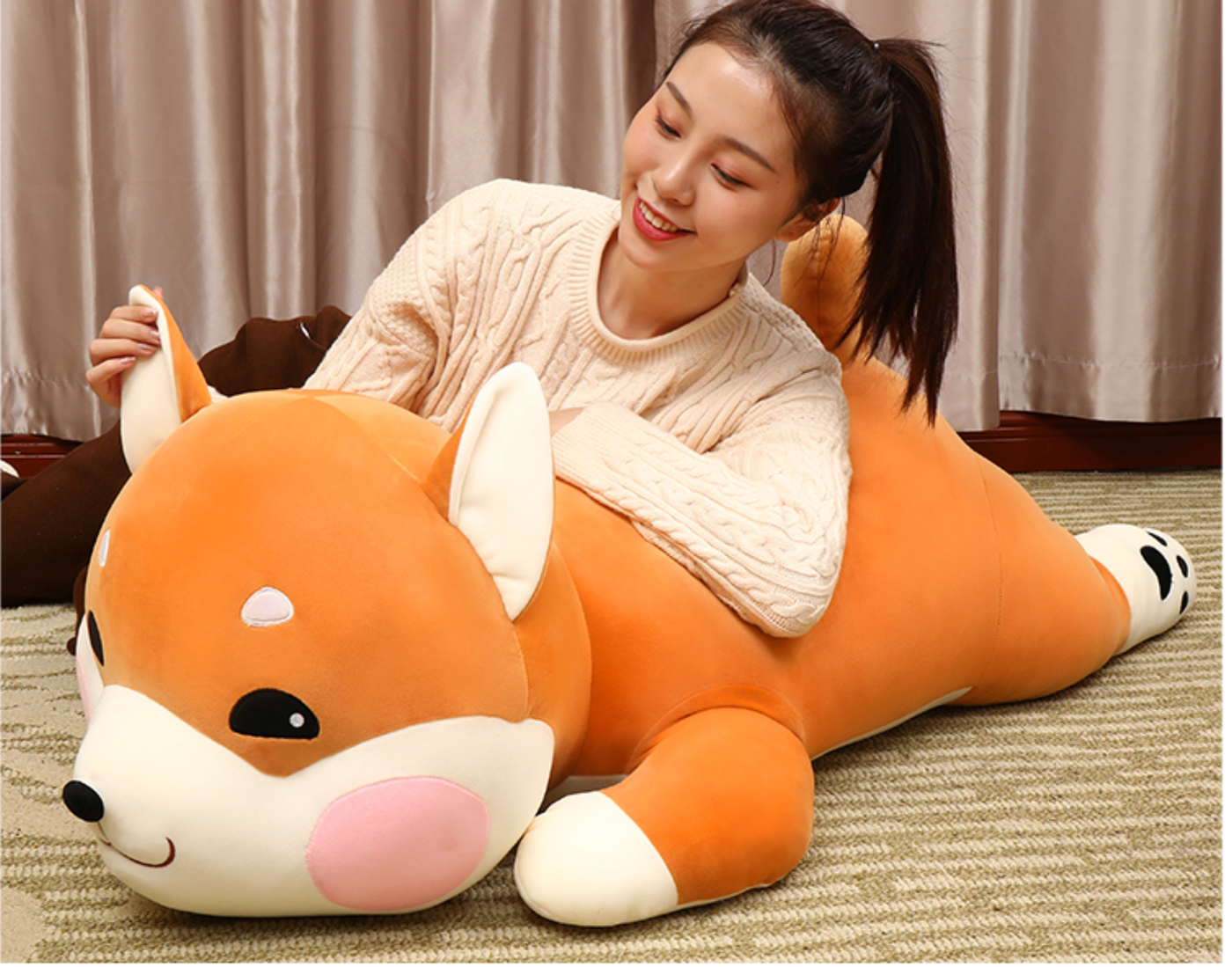 omgkawaiii 🐰 Land Animals Plushies Stuffed Dog Plush Doll