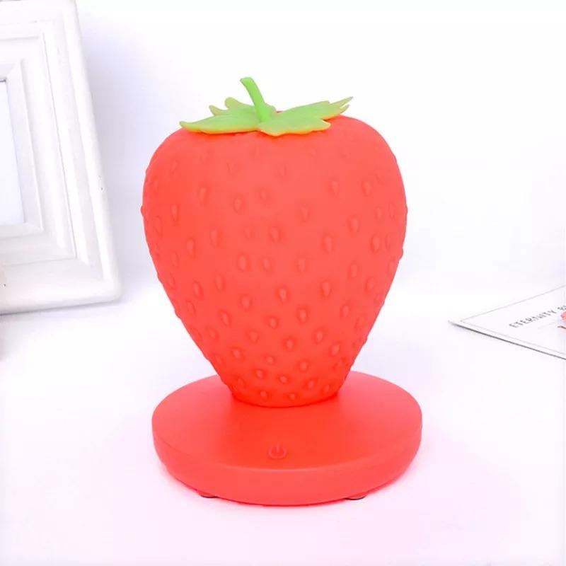 omgkawaiii Led Touch Strawberry Night Lamp