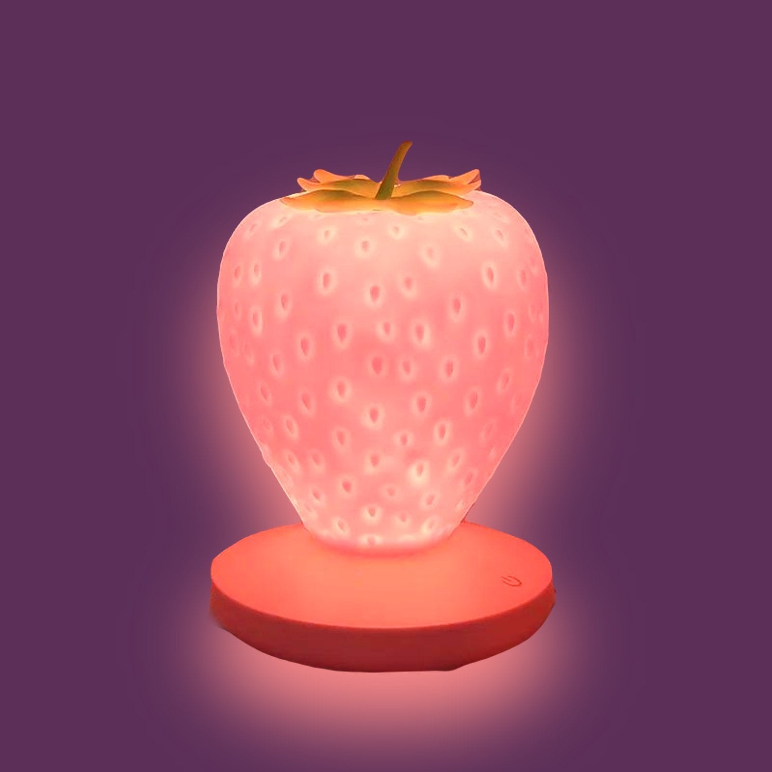 omgkawaiii Led Touch Strawberry Night Lamp