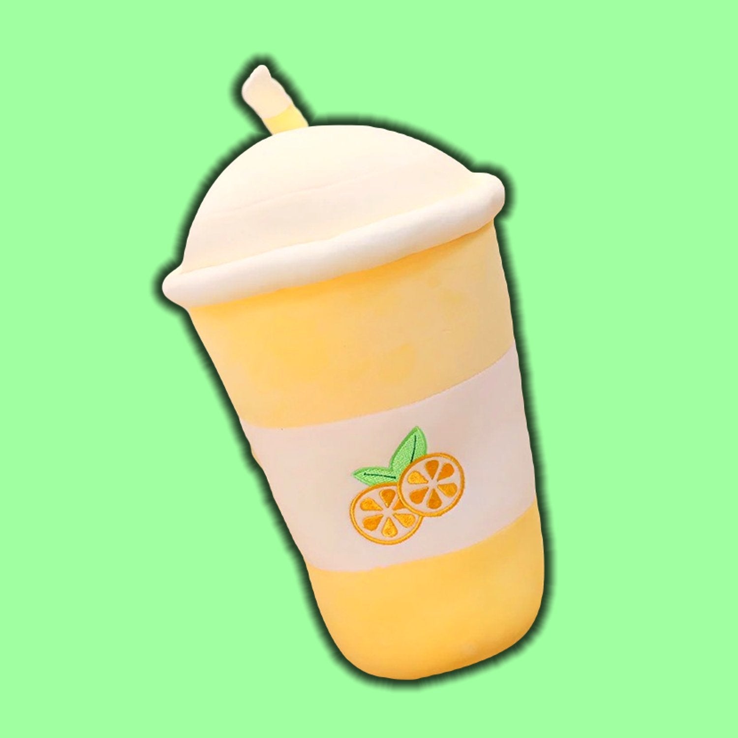 omgkawaiii 🍹 Other Plushies Lemon / 45 CM Fruit Milk Tea Cup Plush Toy