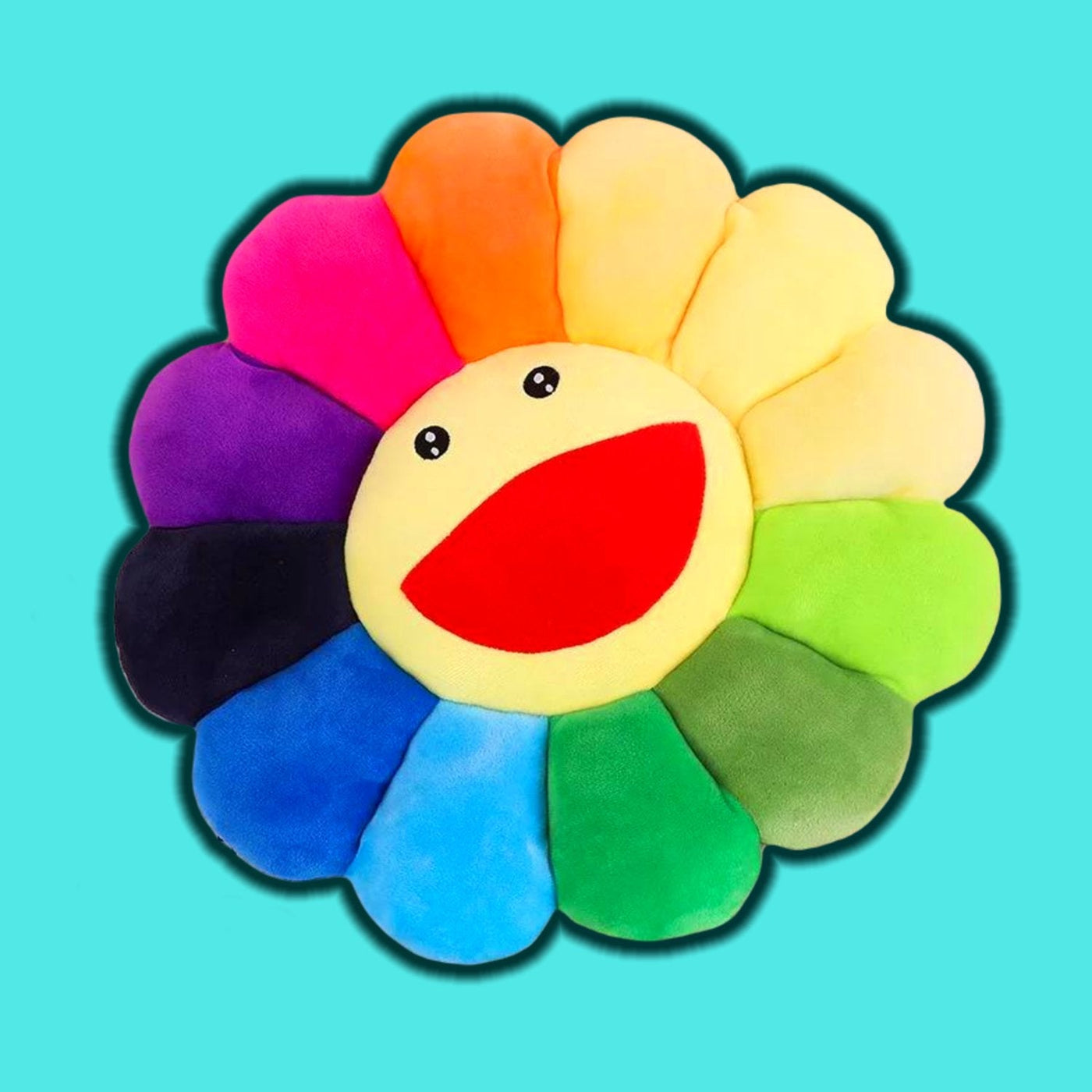 omgkawaiii 🍹 Other Plushies Seven colors / 43 CM Colorful Sunflower Plush Pillow