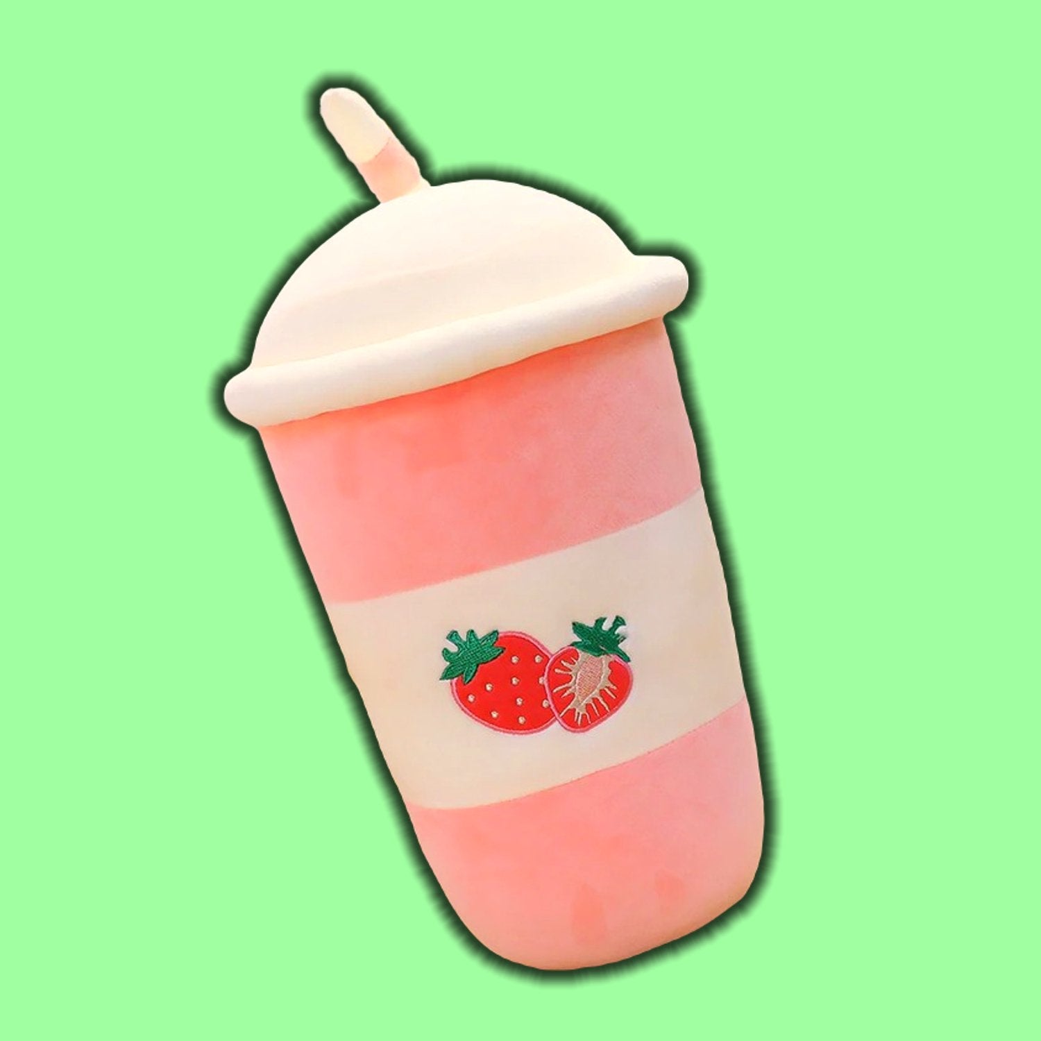 omgkawaiii 🍹 Other Plushies Strawberry / 45 CM Fruit Milk Tea Cup Plush Toy