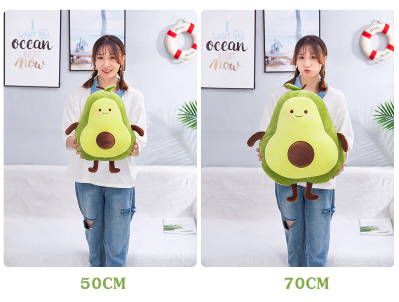 omgkawaiii 🍹 Other Plushies Stuffed Avocado Plush Toy