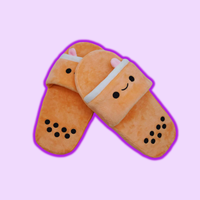 omgkawaiii 🩴 Slippers One Size Cute Bubble Tea Slippers